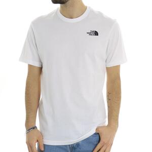 T-SHIRT S/S SIMPLE DOME TEE THE NORTH FACE BIANCO